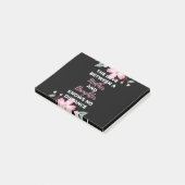 Post-it® L'amour entre une mère et une fille connaît (Incliné)