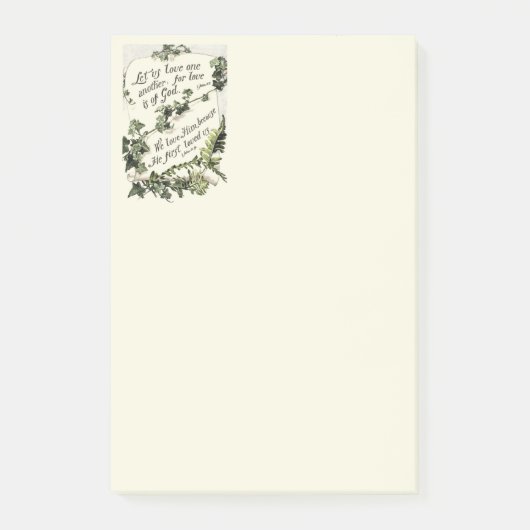 Post-it® L'amour est de Dieu (Devant)