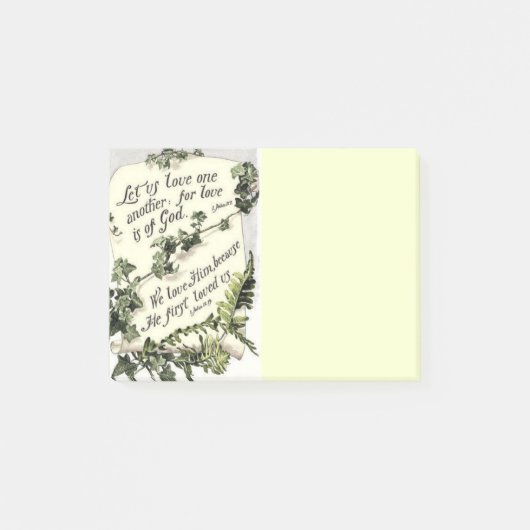 Post-it® L'amour est de Dieu (Devant)