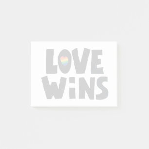 Post-it® L'amour gagne