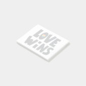 Post-it® L'amour gagne (Incliné)