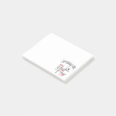 Post-it® L'amour gagne toujours (Incliné)