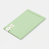 Post-it® L'amusement de lapin personnalisent (Incliné)