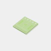 Post-it® Lancement du football (Incliné)