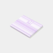 Post-it® Landes lilas monogrammes (Incliné)
