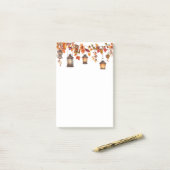 Post-it® Lanternes d'Automne  (Sur un bureau)