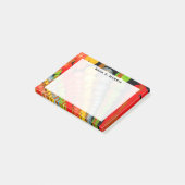 Post-it® Lanternes Monogramme Feng Shui Jaune Rouge Vert Bl (Incliné)