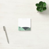 Post-it® Lapin Arlequin Vert (Bureau)