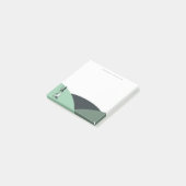 Post-it® Lapin Arlequin Vert (Incliné)