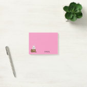 Post-it® Lapin dans un œuf en chocolat Joyeuses Pâques | Pe (Bureau)