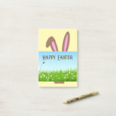 Post-it® Lapin de Pâques (Sur un bureau)