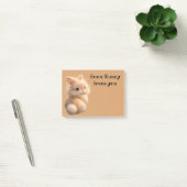 Post-it® Lapin flou : Certains lapins t'aiment (Bureau)