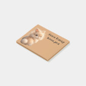 Post-it® Lapin flou : Certains lapins t'aiment (Incliné)