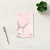 Post-it® Lapin Lapin Aquarelle Rose (Bureau)