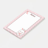 Post-it® Lapin Mignon Cœur  (Incliné)