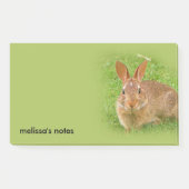 Post-it® Lapin mignon lapin sur le Golf Vert (Devant)