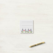 Post-it® Lapins d'affilée (Sur un bureau)