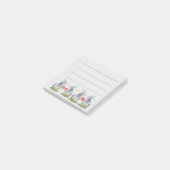 Post-it® Lapins d'affilée (Incliné)