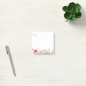 Post-it® L'aquarelle fleurit 3 x 3 notes collantes (Bureau)