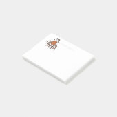 Post-it® l'araignée de mer groovy (Incliné)
