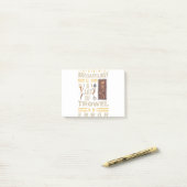 Post-it® L'archéologie est un tas de Trowel et d'erreur (Sur un bureau)