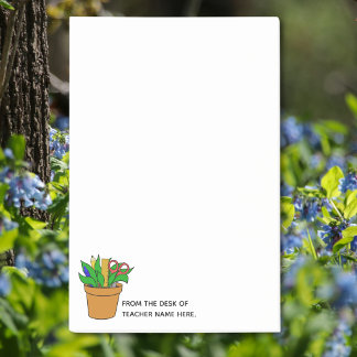 Post-it® Large Teacher Post-Its with Name Personalization 