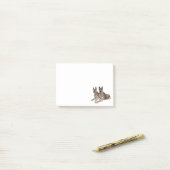 Post-it® L'art berger allemand (Sur un bureau)