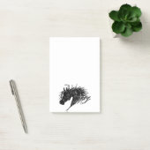 Post-it® L'art de la tête de cheval Abstraite (Bureau)