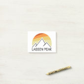 Post-it® Lassen Peak California Retro (Sur un bureau)