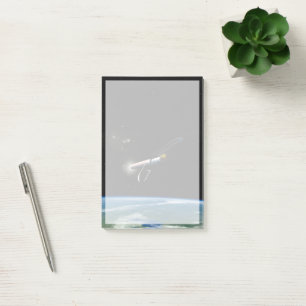 Post-it® L'Atlas V541 Lance Le Véhicule En Orbite.