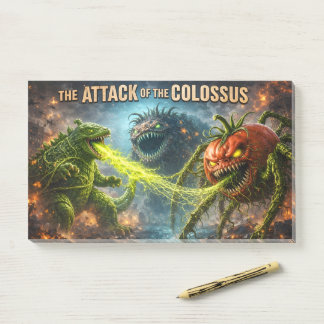 Post-it® L'attaque du légume mutant Colossus de grande tail