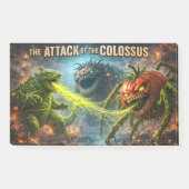 Post-it® L'attaque du légume mutant Colossus de grande tail (Devant)