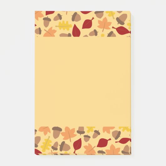 Post-it® L'automne d'automne laisse le bloc - notes (Devant)