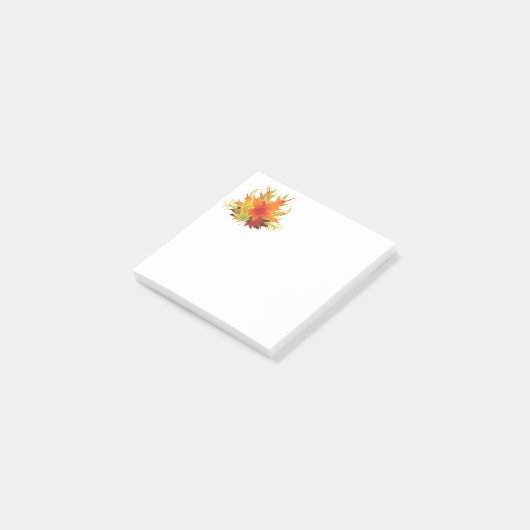 Post-it® L'automne part Thanksgiving (Incliné)