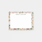 Post-it® L'automne quitte Thanksgiving Nom Modèle (Devant)