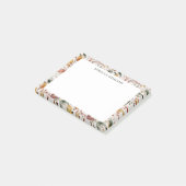 Post-it® L'automne quitte Thanksgiving Nom Modèle (Incliné)