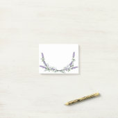 Post-it® Lavande et Eucalyptus (Sur un bureau)