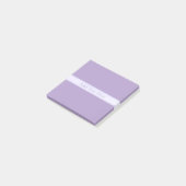 Post-it® Lavande Lumière Personnalisable Purple (Incliné)