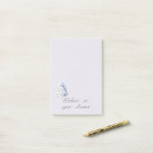 Post-it® Lavender Butterfly Dreams (Sur un bureau)