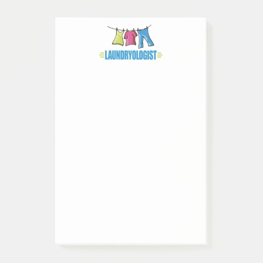Post-it® Laverie amusante (Devant)