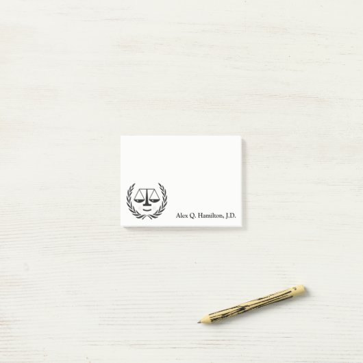 Post-it® Lawyer (Sur un bureau)