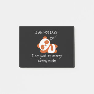 Post-it® Lazy Panda Funny