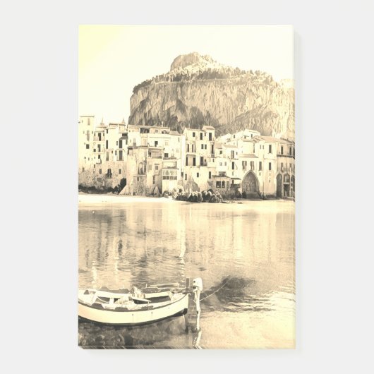 Post-it® ldp CEFALÙ - Sicile - plage - panorama (Devant)