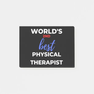 Post-it® Le 2ème meilleur physiothérapeute du monde