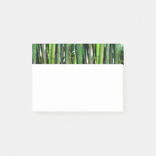 Post-it® Le Bambou vert Stalks Photographie de la nature (Devant)