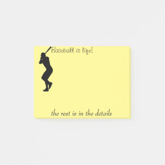 Post-it® Le baseball est la vie