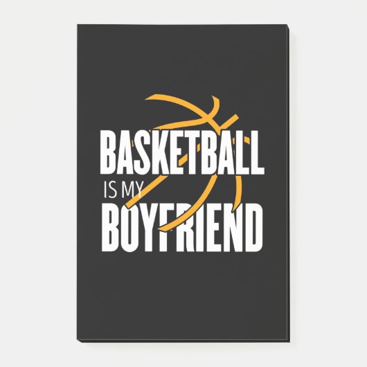 Post-it® Le Basket-Ball Est Mon Petit Ami (Devant)