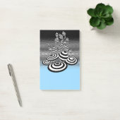 Post-it® Le bleu magique de champignons se fanent bloc de (Bureau)