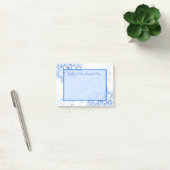 Post-it® Le bleu tourbillonne gratitude curative (Bureau)
