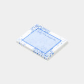 Post-it® Le bleu tourbillonne gratitude curative (Incliné)